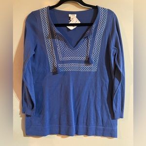 NWT J.Crew Stitched Knot Top